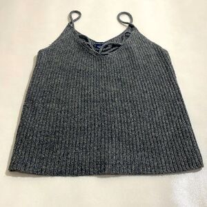 American Eagle Outfitters Cropped V-Neck Sweater Cami